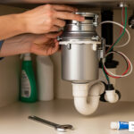 garbage disposal installation