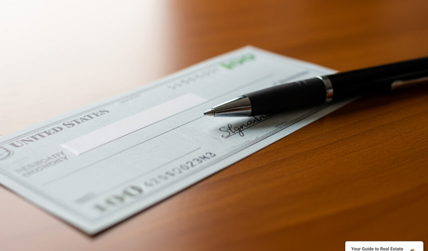 how to write out a check