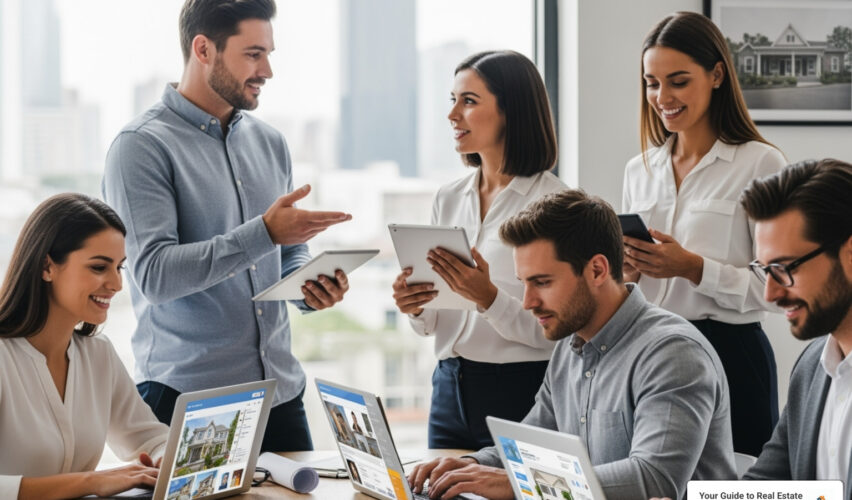 Online real estate community