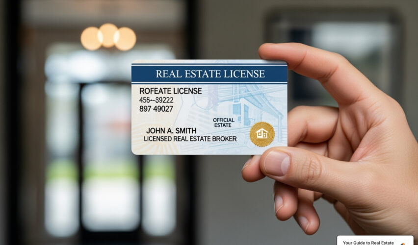 real estate license